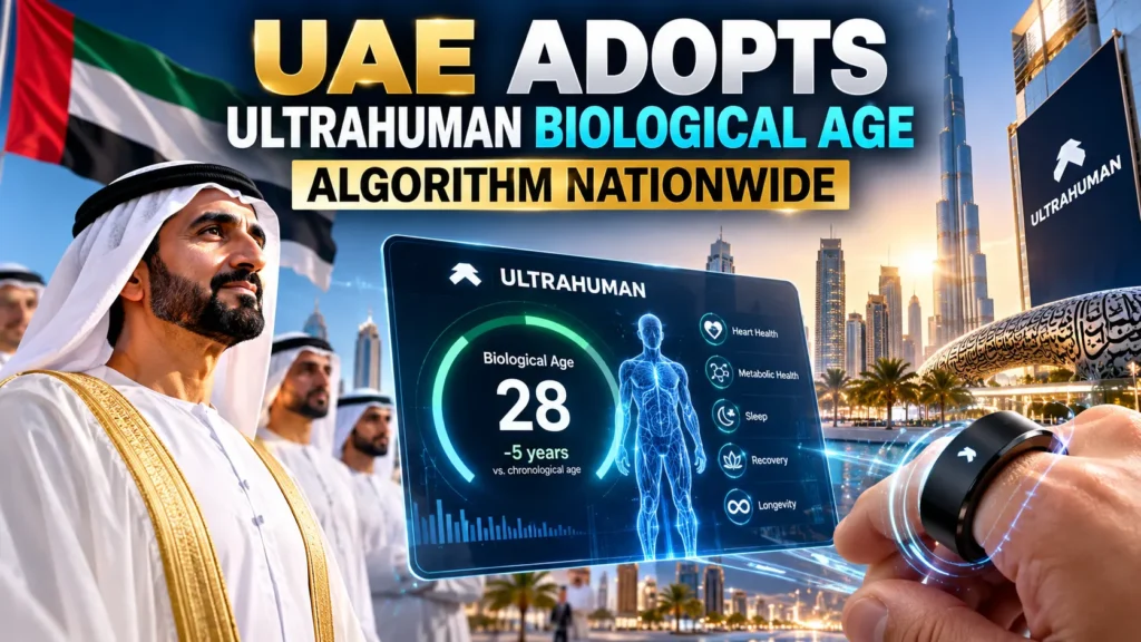 UAE Adopts Ultrahuman Biological Age Algorithm Nationwide