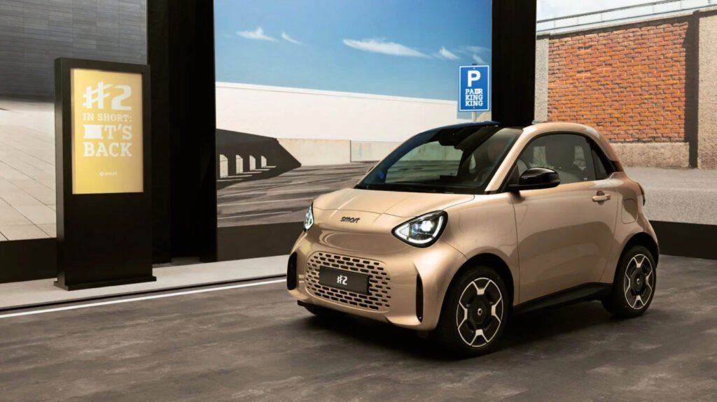 Paris Motor Show Reveals New Smart #2 EV Smart #2 EV Paris reveal