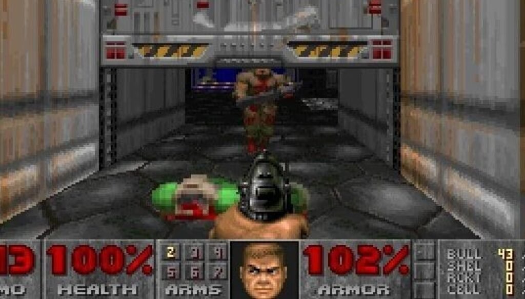 Doom on DNS frame rate
