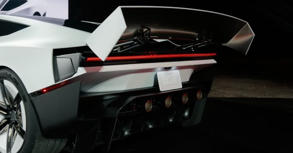 Flying Tesla Roadster 2 Revealed After Years of Delays Futuristic Tesla Roadster 2 hovering