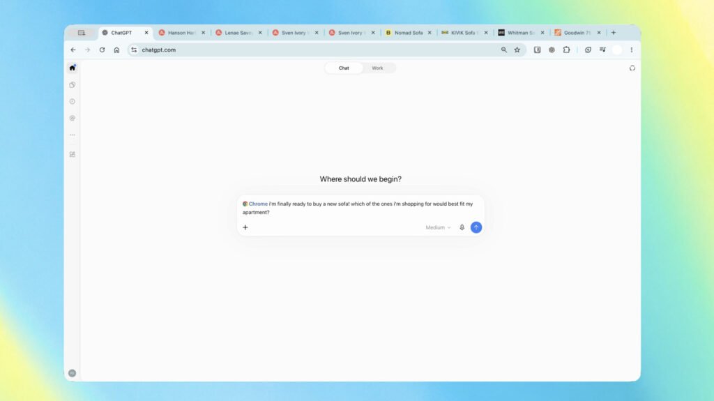 ChatGPT Chrome Extension Triggers Major Workflow Shift ChatGPT Chrome extension interface
