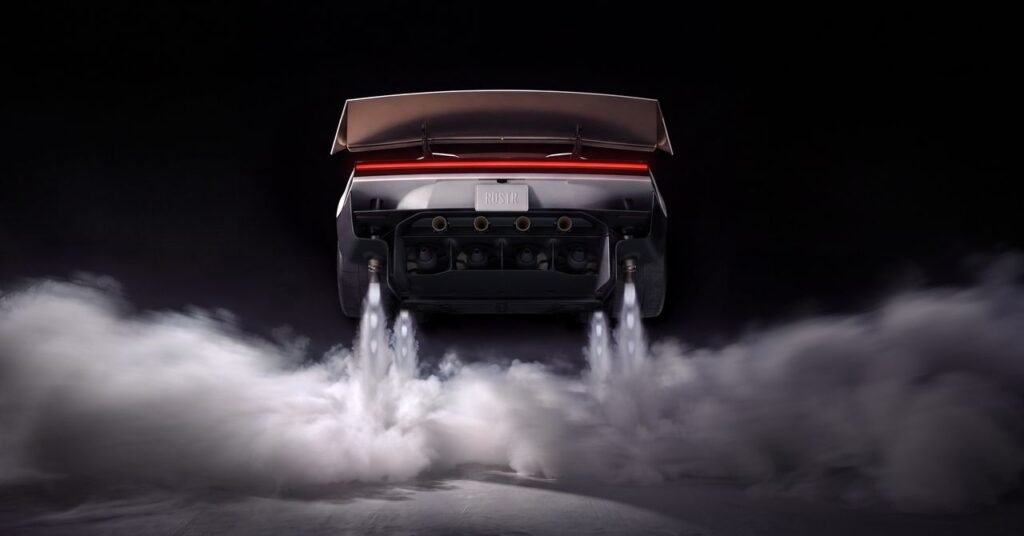 Advanced Tesla Roadster 2 prototype vehicle