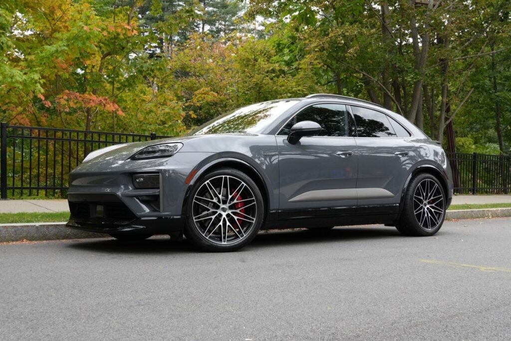 New Porsche Macan Turbo Impact Reshapes Luxury Driving The electric Porsche Macan Turbo model