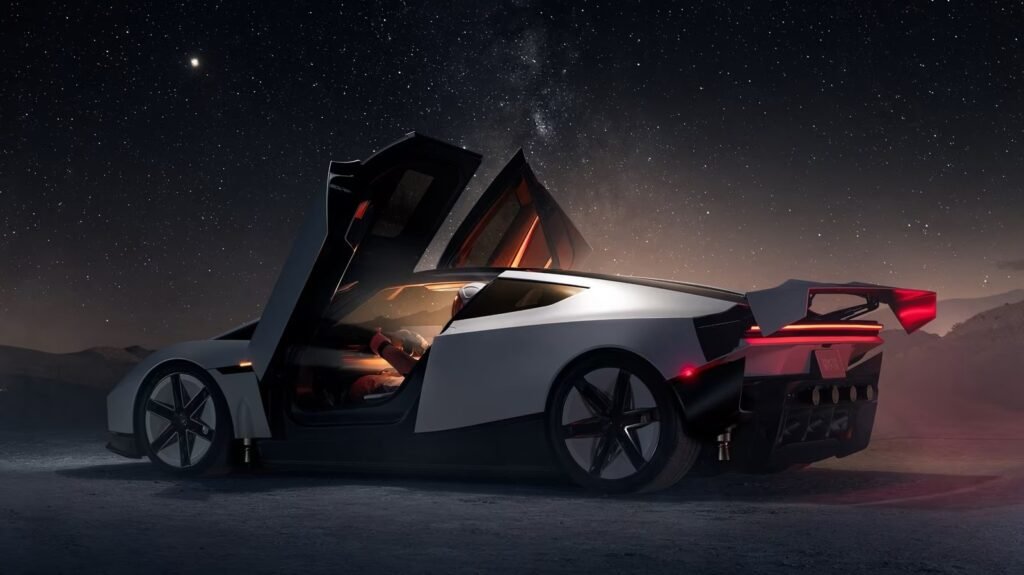High performance Tesla Roadster design