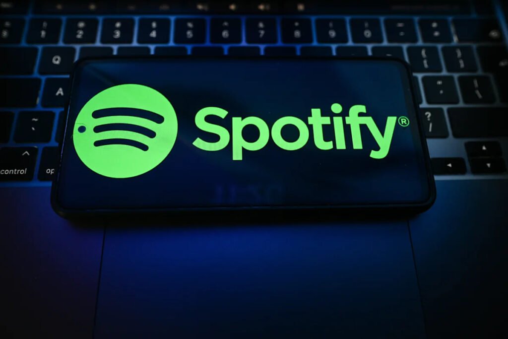 User scanning Spotify Family plan QR code