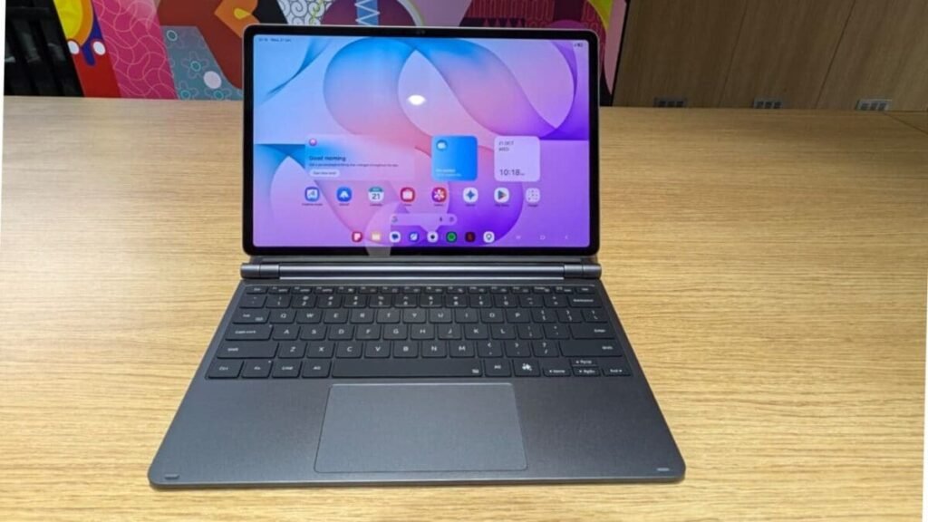 Galaxy Tab S12+ 5G Debuts With 10600mAh Battery Power Galaxy Tab S12+ 5G display