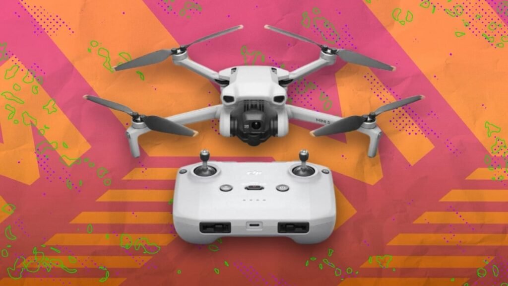 DJI Mini 3 Drops to $369 in New Amazon Hardware Discount Compact DJI Mini 3 quadcopter