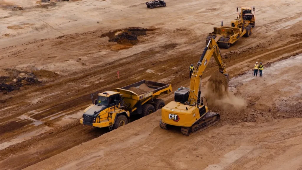 Bedrock Robotics Reaches $4.1B Valuation in Massive Funding Bedrock Robotics self driving excavator