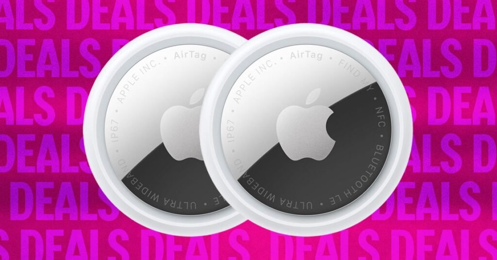 Apple AirTags tracker device