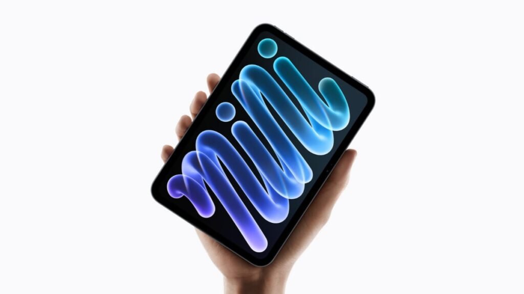 Apple Debuts iPad mini 2026 With OLED and Water Resistance iPad mini 2026 front view
