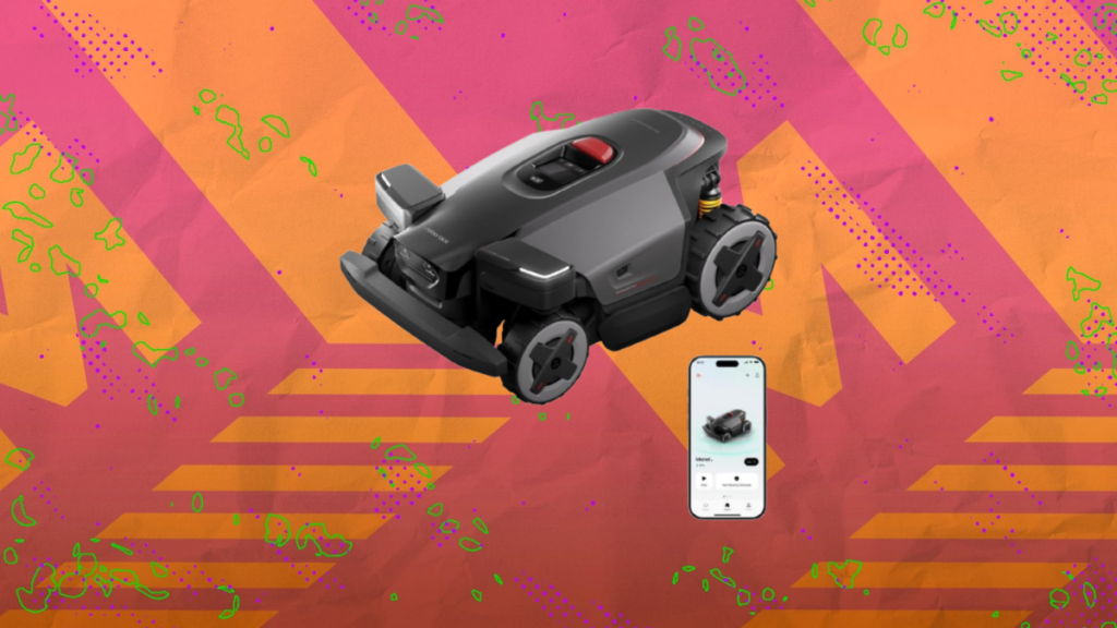 Amazon Slashes Price on Advanced Robot Lawn Mower advanced robot lawn mower operating outdoors